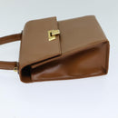 Christian Dior Shoulder Bag Leather Brown Auth 81611-4