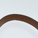 Christian Dior Shoulder Bag Leather Brown Auth 81611-8