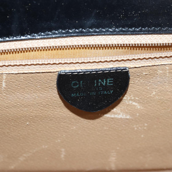 CELINE Handtasche Leder Schwarz Original 81636
