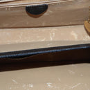 CELINE Hand Bag Leather Black Auth 81636-10