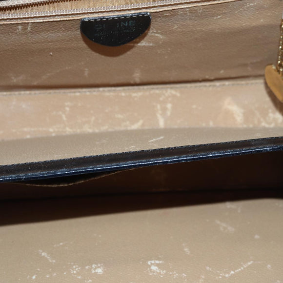 CELINE Handtasche Leder Schwarz Original 81636
