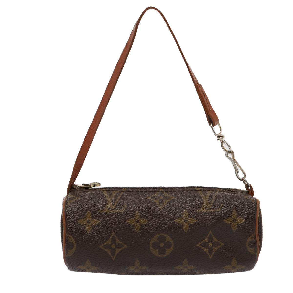 LOUIS VUITTON Monogram Papillon Pouch Pouch LV Auth 81681