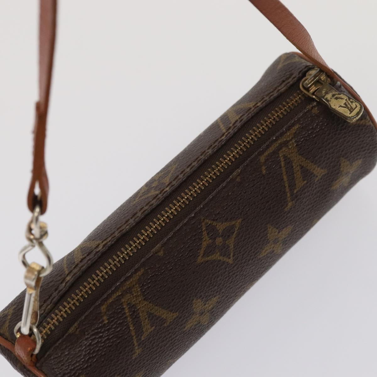 LOUIS VUITTON Monogram Papillon Pouch Pouch LV Auth 81681