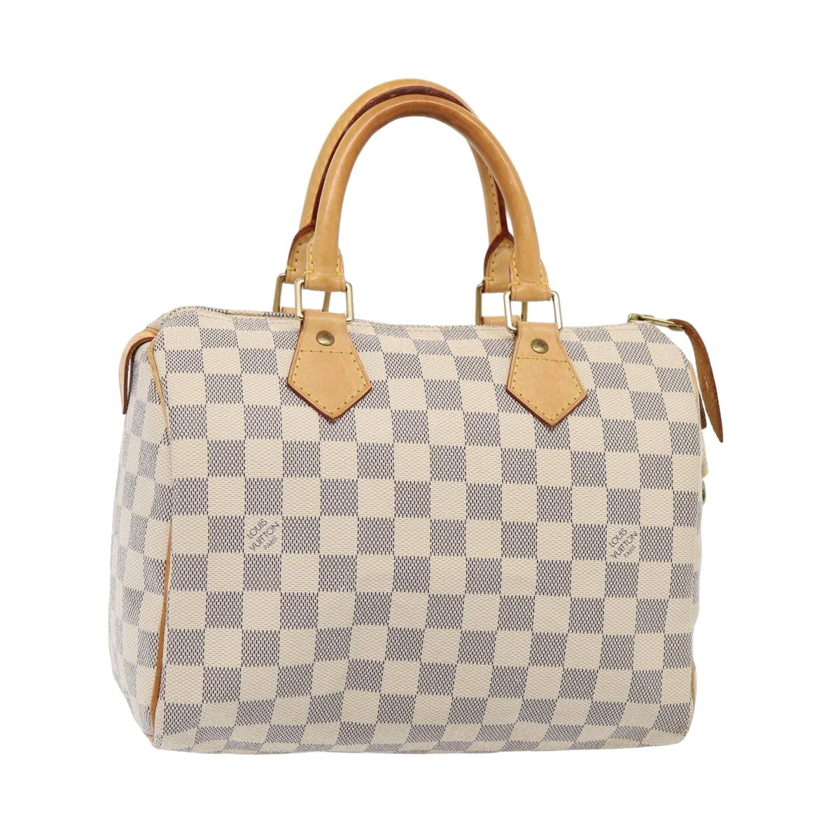 LOUIS VUITTON Damier Azur Speedy 25 Hand Bag N41534 LV Auth 81705