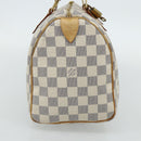 LOUIS VUITTON Damier Azur Speedy 25 Hand Bag N41534 LV Auth 81705-3