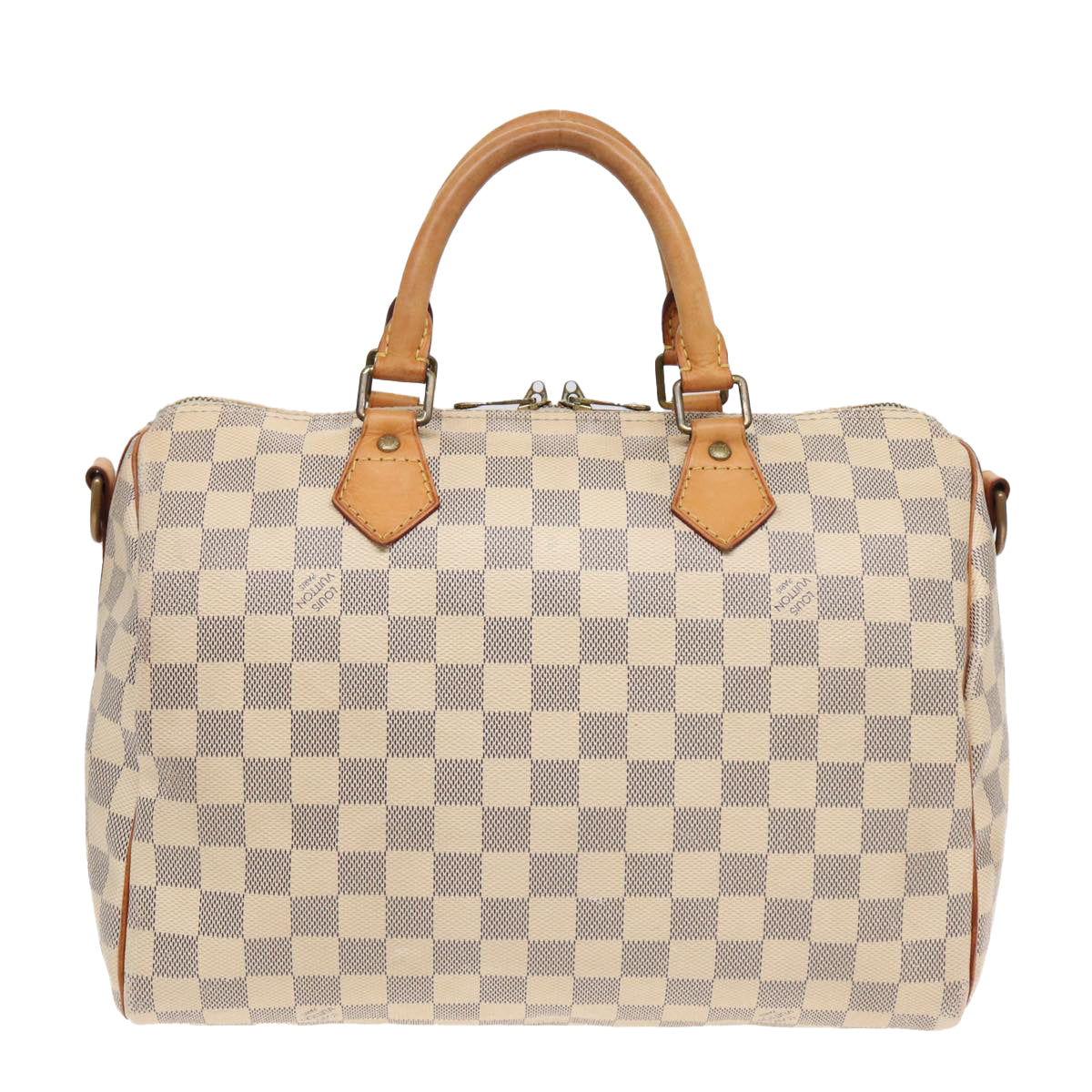 LOUIS VUITTON Damier Azur Speedy Bandouliere 30 Hand Bag 2way N41052 Auth 81706 - 0