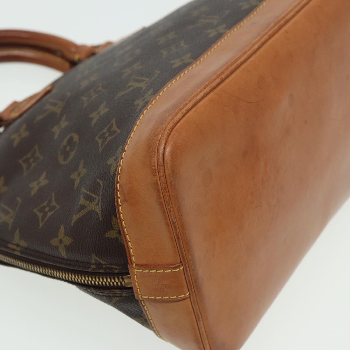 LOUIS VUITTON Monogram Alma Hand Bag M51130 LV Auth 81715