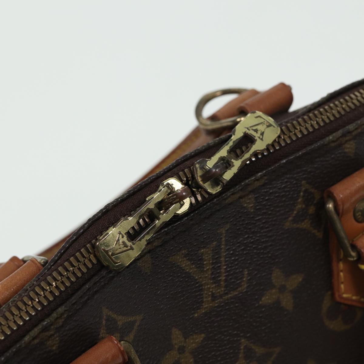 LOUIS VUITTON Monogram Alma Hand Bag M51130 LV Auth 81715