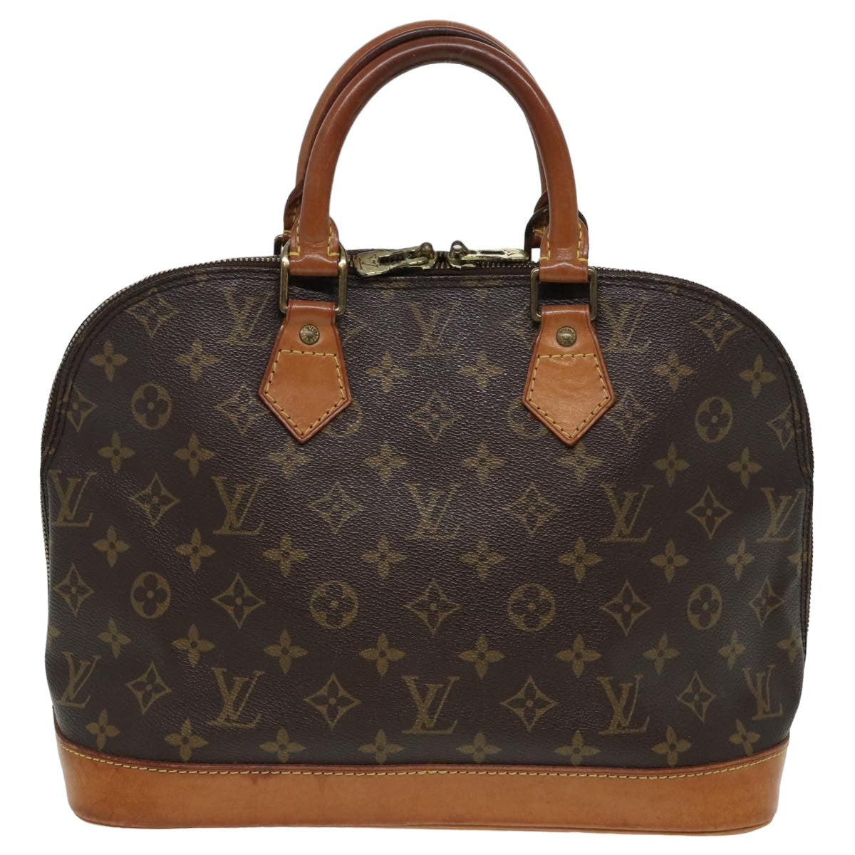 LOUIS VUITTON Monogram Alma Hand Bag M51130 LV Auth 81715