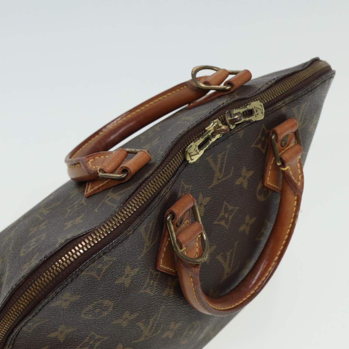 LOUIS VUITTON Monogram Alma Hand Bag M51130 LV Auth 81715