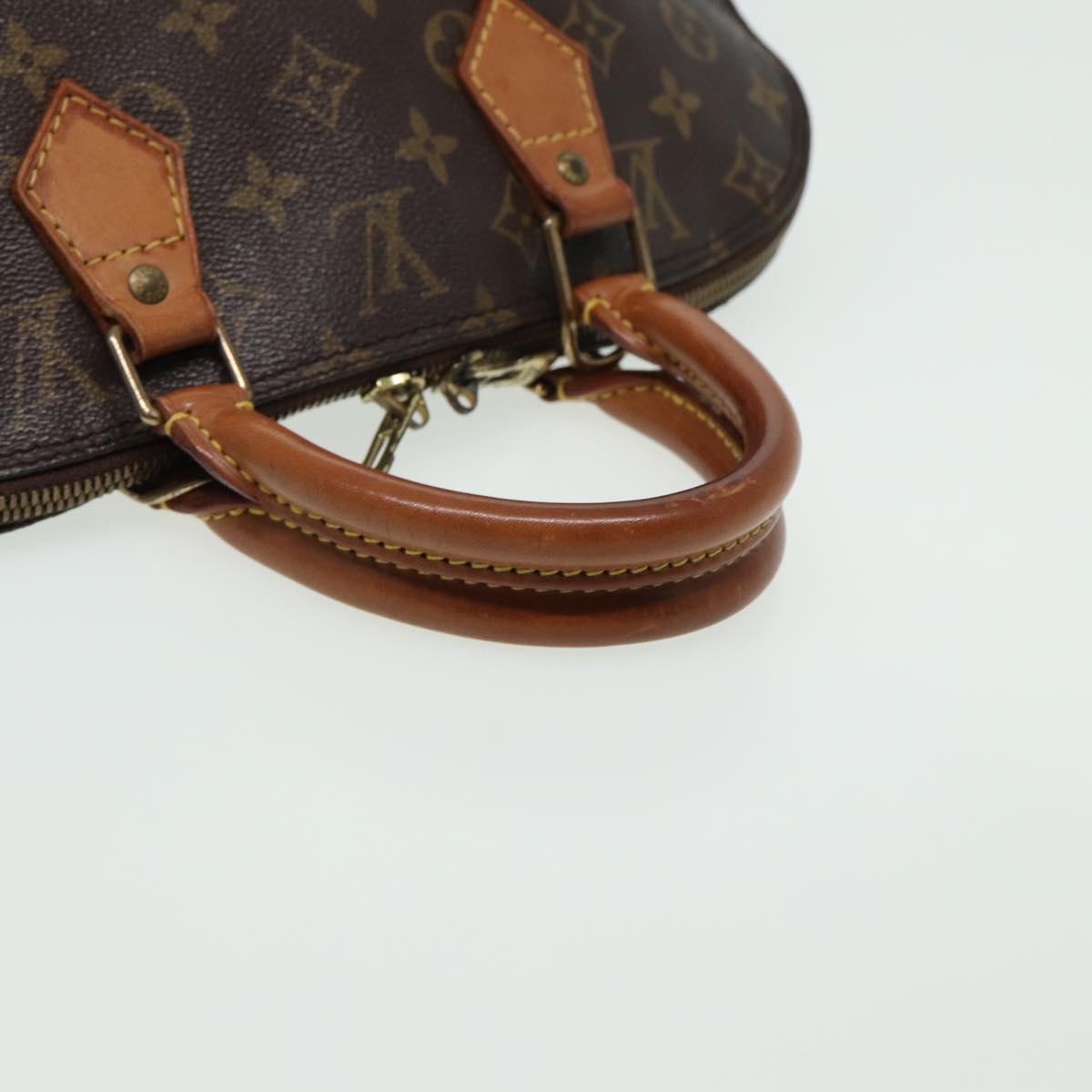 LOUIS VUITTON Monogram Alma Hand Bag M51130 LV Auth 81715