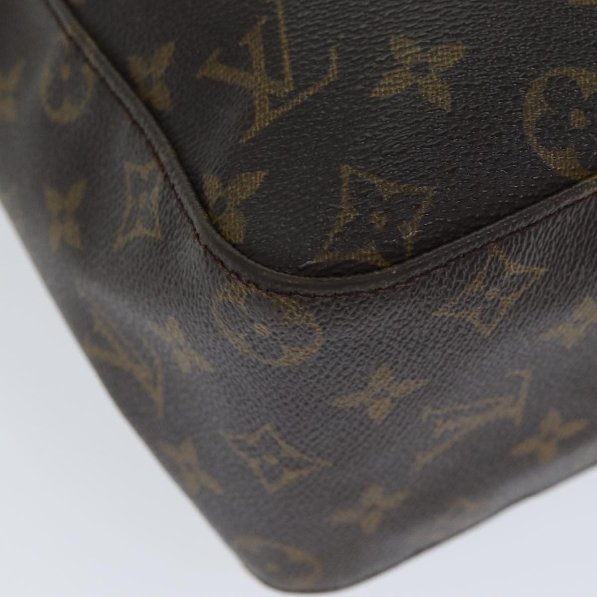 LOUIS VUITTON Monogram Looping GM Shoulder Bag M51145 LV Auth 81738