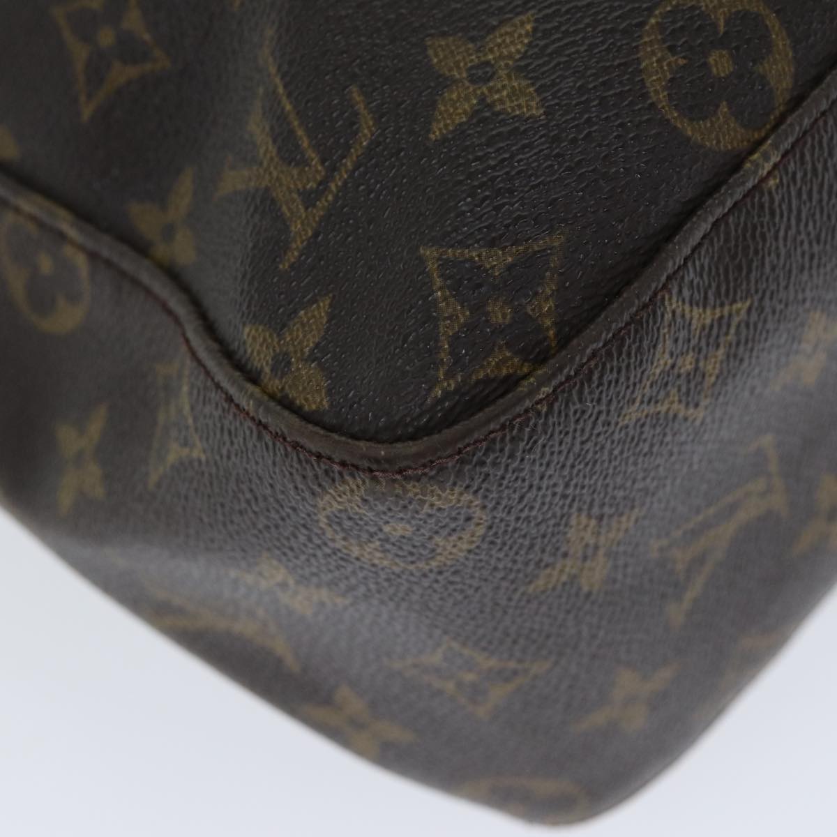 LOUIS VUITTON Monogram Looping GM Shoulder Bag M51145 LV Auth 81738