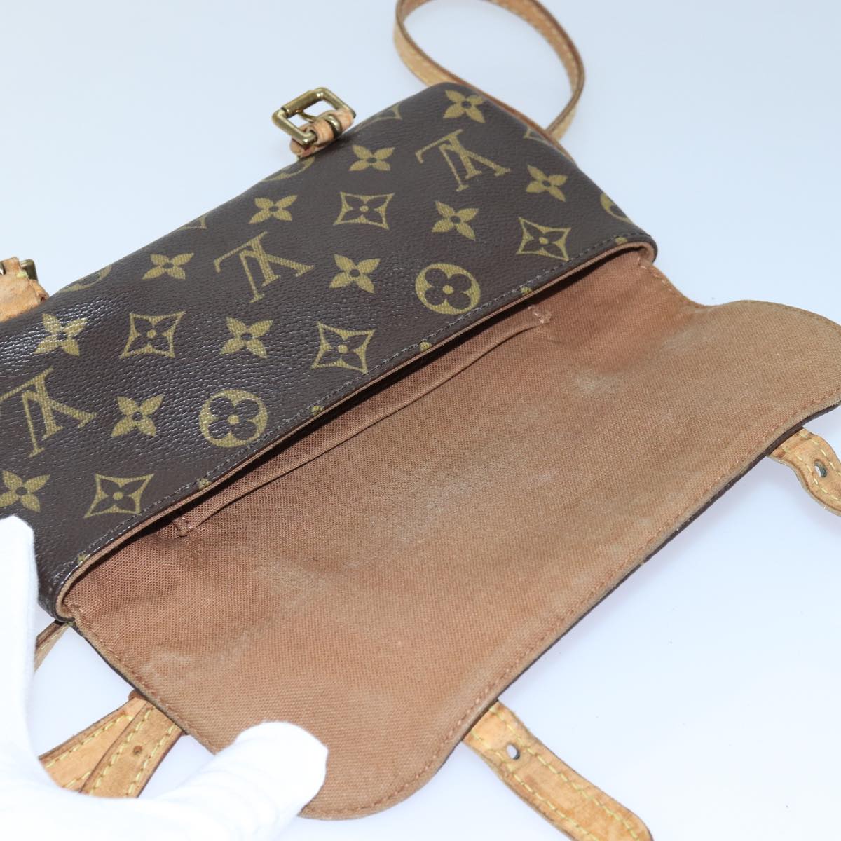 LOUIS VUITTON Monogram Pochette Marrell Waist bag M51159 LV Auth 81764