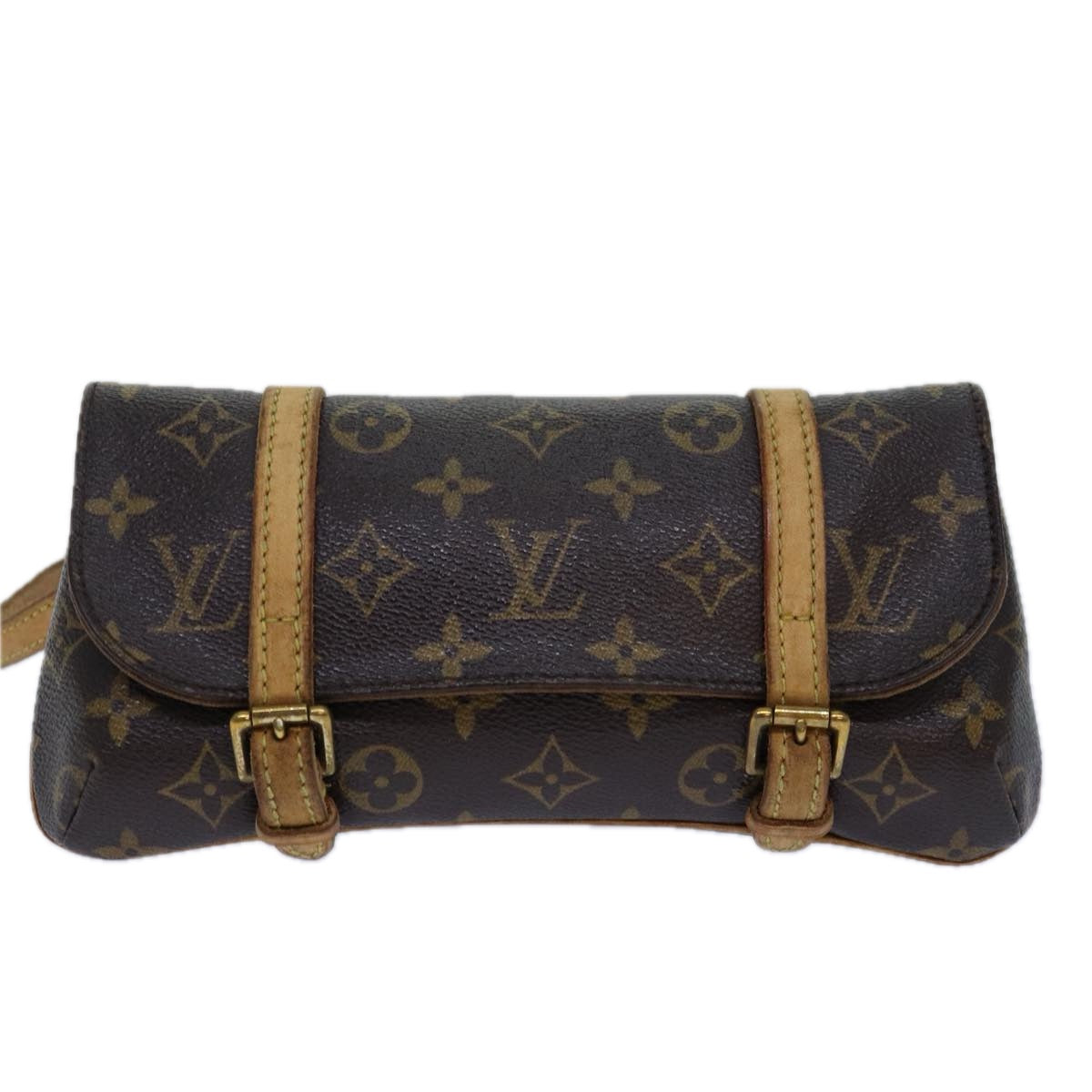 LOUIS VUITTON Monogram Pochette Marrell Waist bag M51159 LV Auth 81764