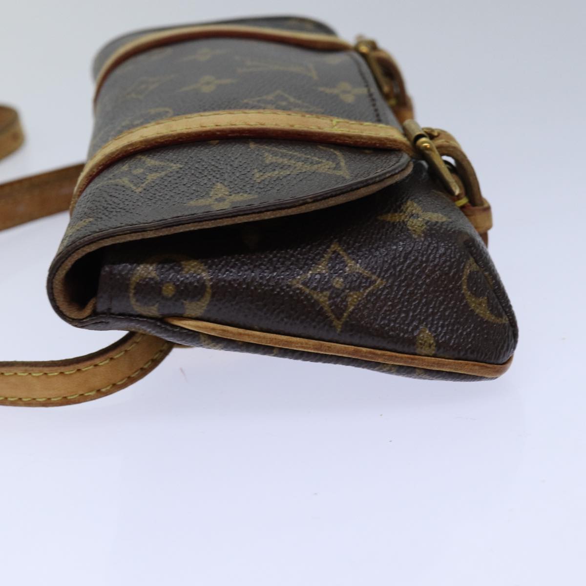 LOUIS VUITTON Monogram Pochette Marrell Waist bag M51159 LV Auth 81764