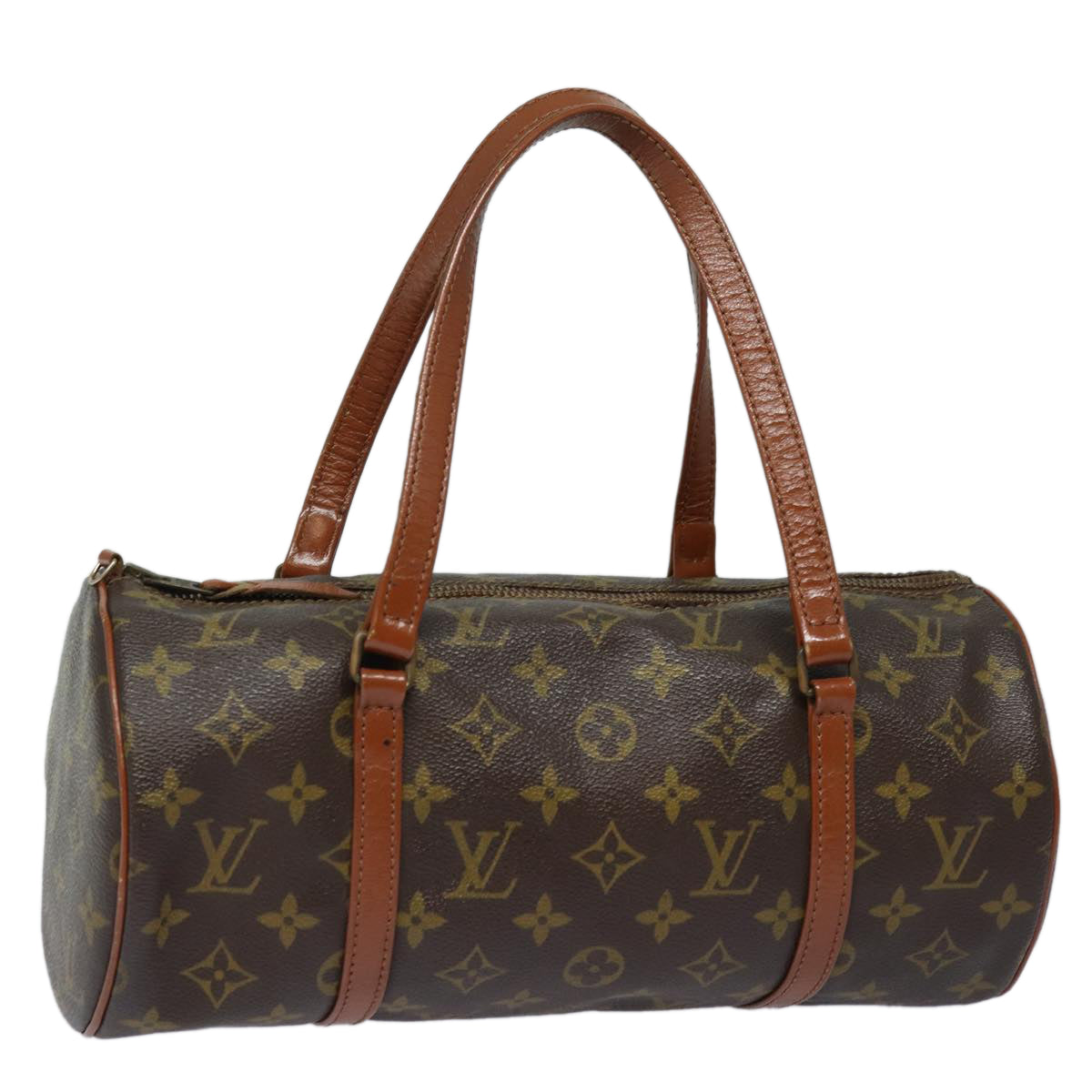 LOUIS VUITTON Monogram Papillon 30 Hand Bag M51385 LV Auth 81768