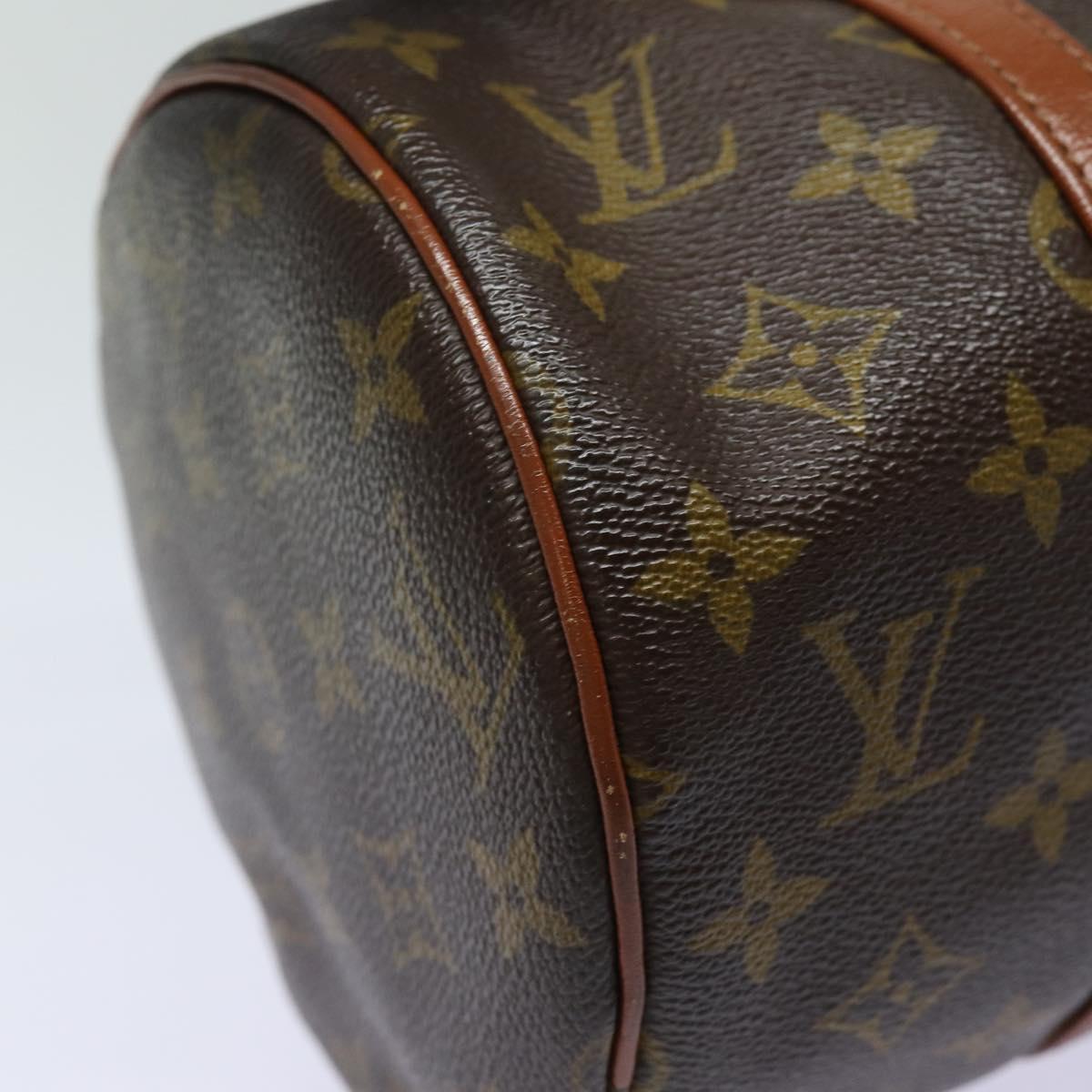 LOUIS VUITTON Monogram Papillon 30 Hand Bag M51385 LV Auth 81768