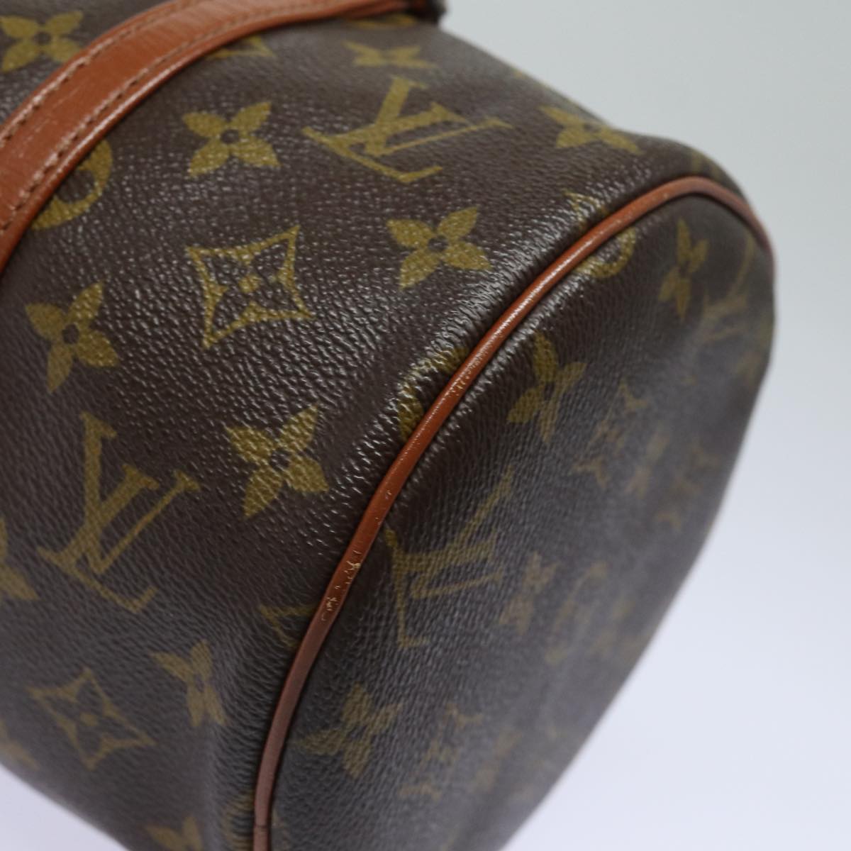 LOUIS VUITTON Monogram Papillon 30 Hand Bag M51385 LV Auth 81768