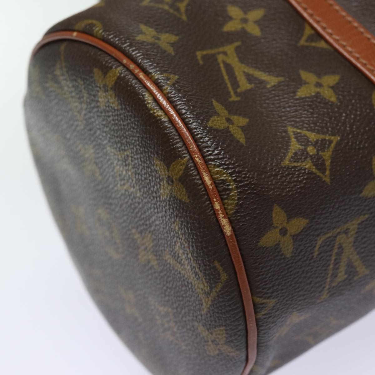 LOUIS VUITTON Monogram Papillon 30 Hand Bag M51385 LV Auth 81768