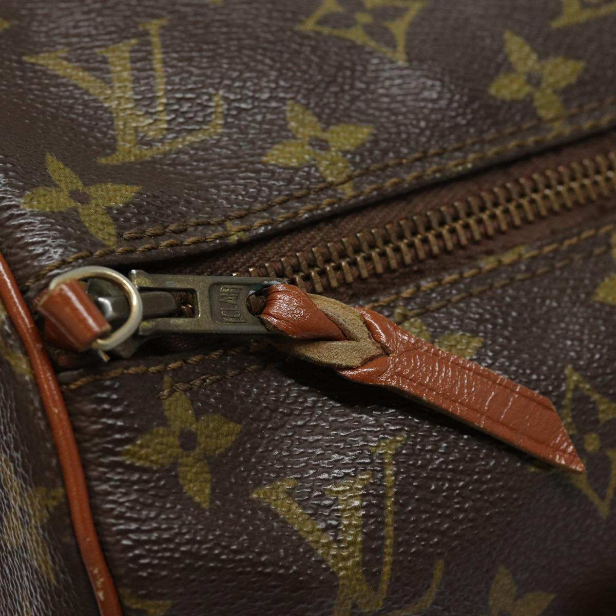 LOUIS VUITTON Monogram Papillon 30 Hand Bag M51385 LV Auth 81768