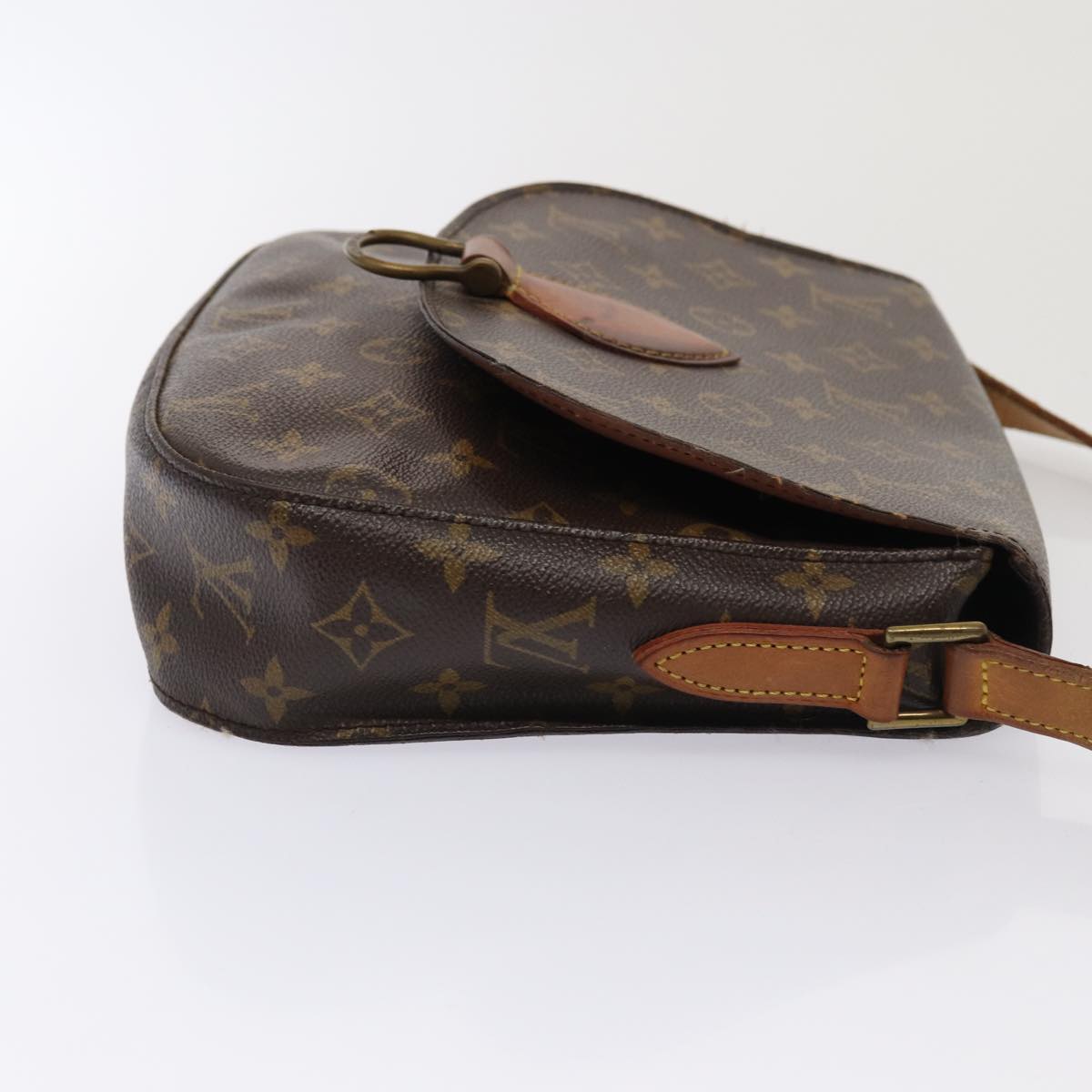 LOUIS VUITTON Monogram Saint Cloud GM Shoulder Bag M51242 LV Auth 81777