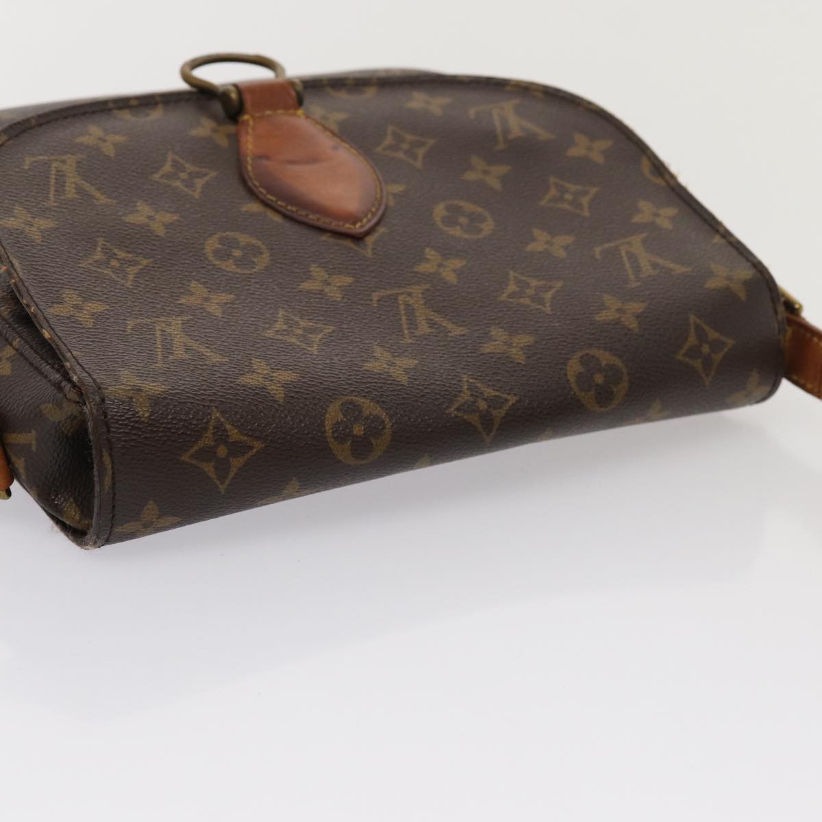 LOUIS VUITTON Monogram Saint Cloud GM Shoulder Bag M51242 LV Auth 81777