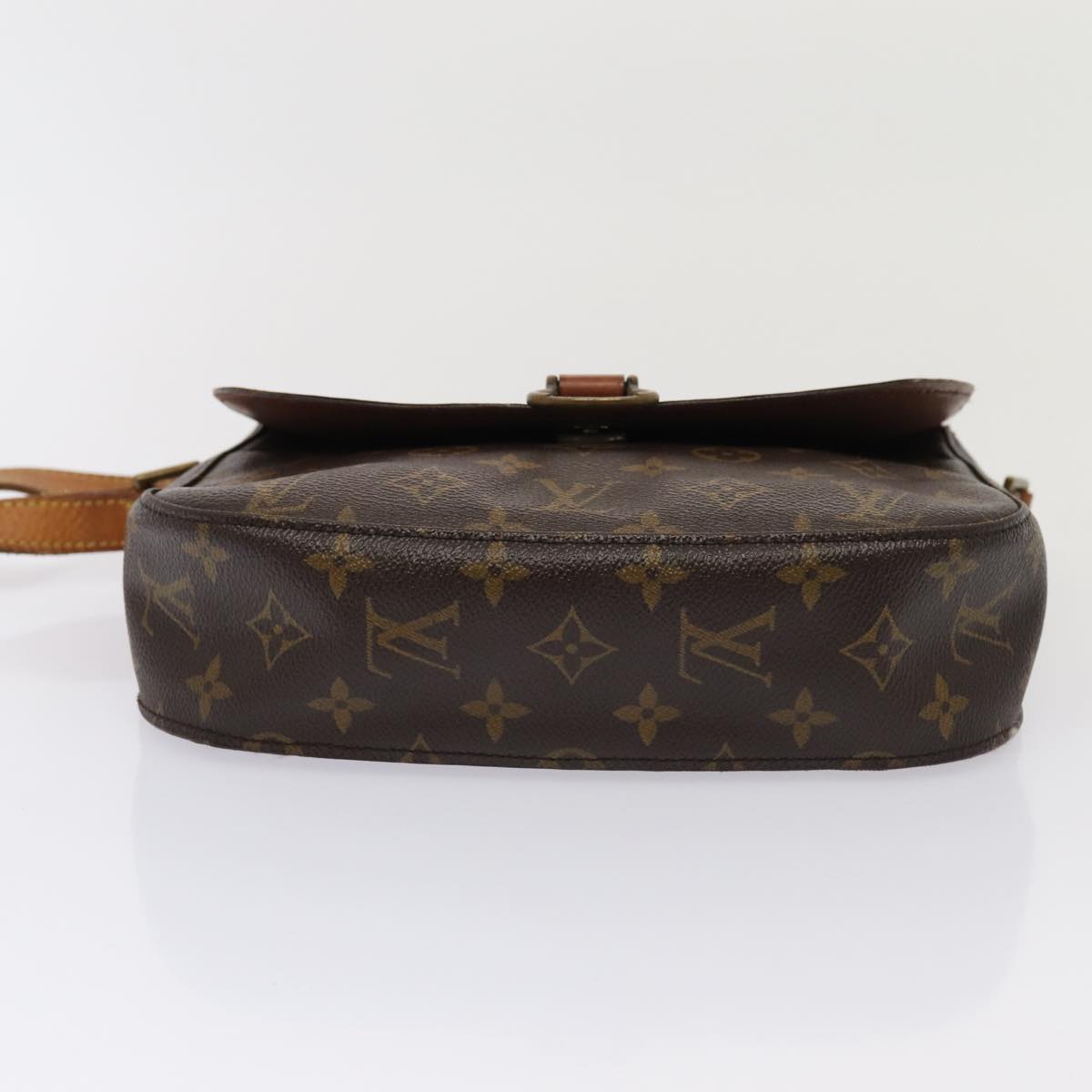 LOUIS VUITTON Monogram Saint Cloud GM Shoulder Bag M51242 LV Auth 81777