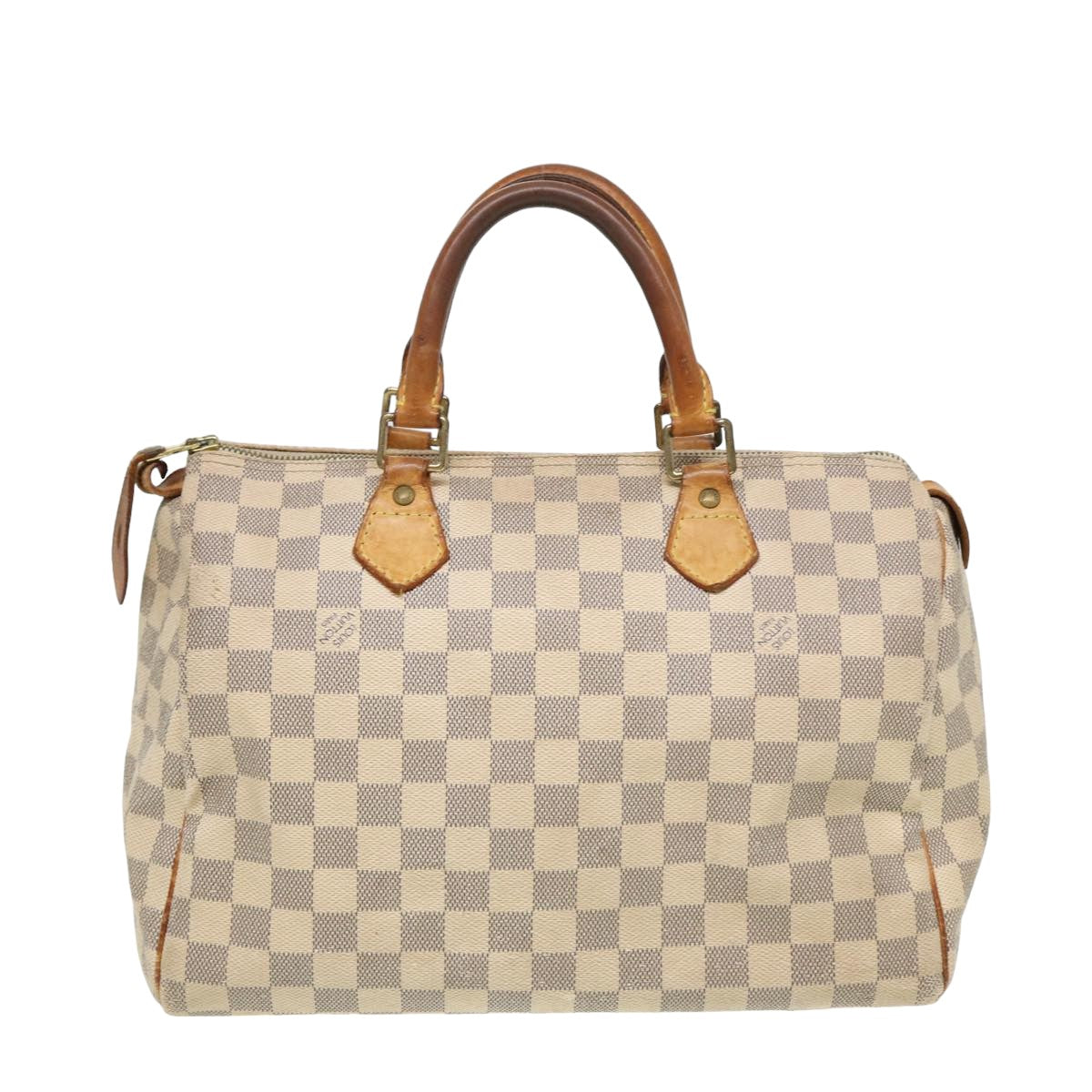 LOUIS VUITTON Damier Azur Speedy 30 Hand Bag N41533 LV Auth 81778 - 0