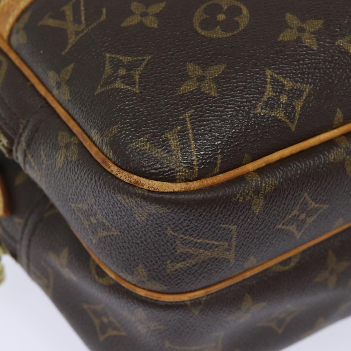 LOUIS VUITTON Monogram Reporter PM Shoulder Bag M45254 LV Auth 81804