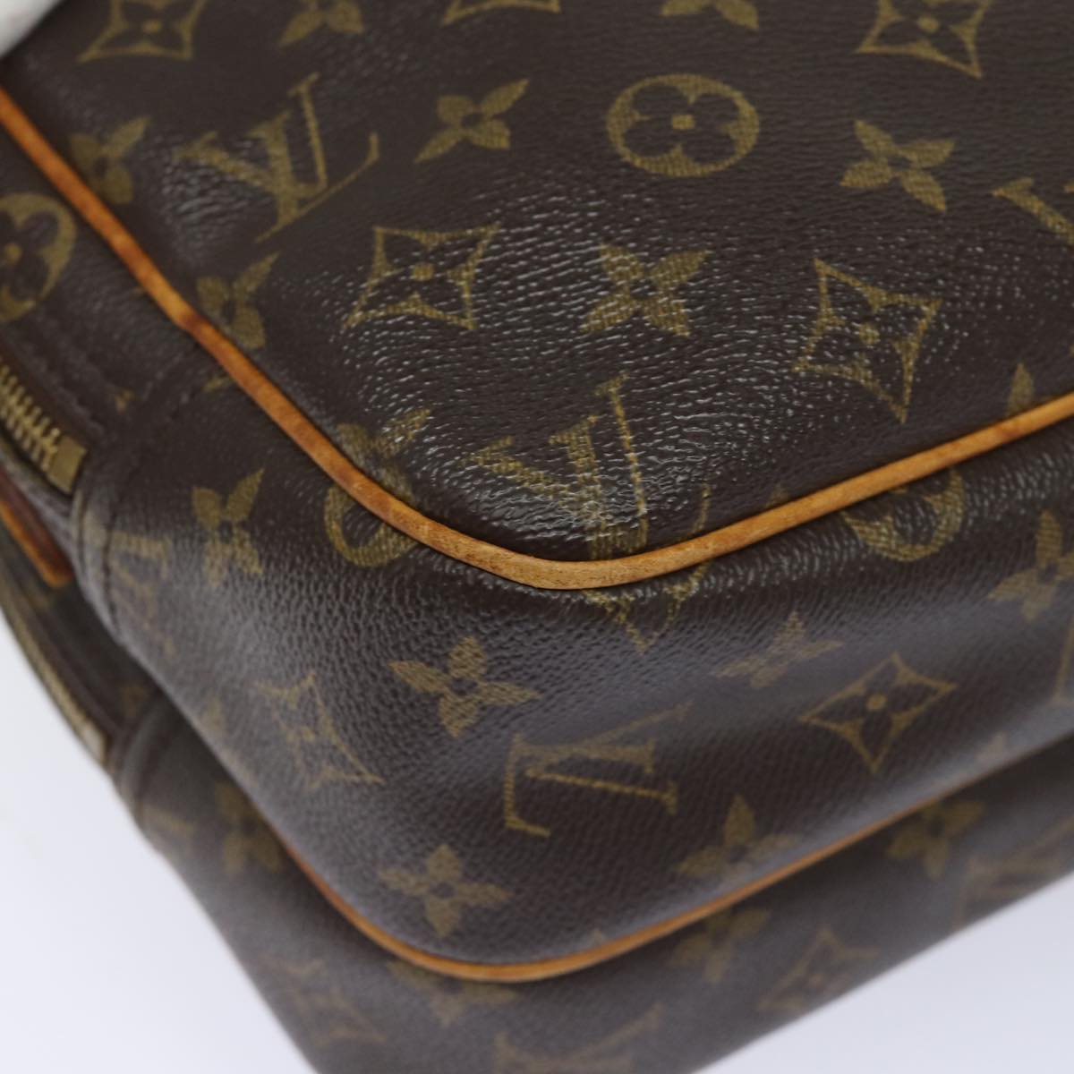 LOUIS VUITTON Monogram Reporter PM Shoulder Bag M45254 LV Auth 81804