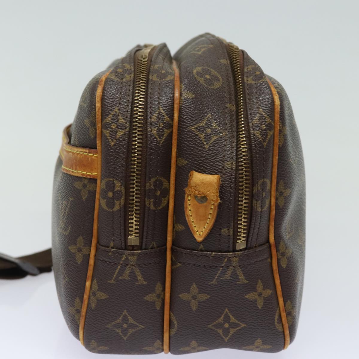 LOUIS VUITTON Monogram Reporter PM Shoulder Bag M45254 LV Auth 81804