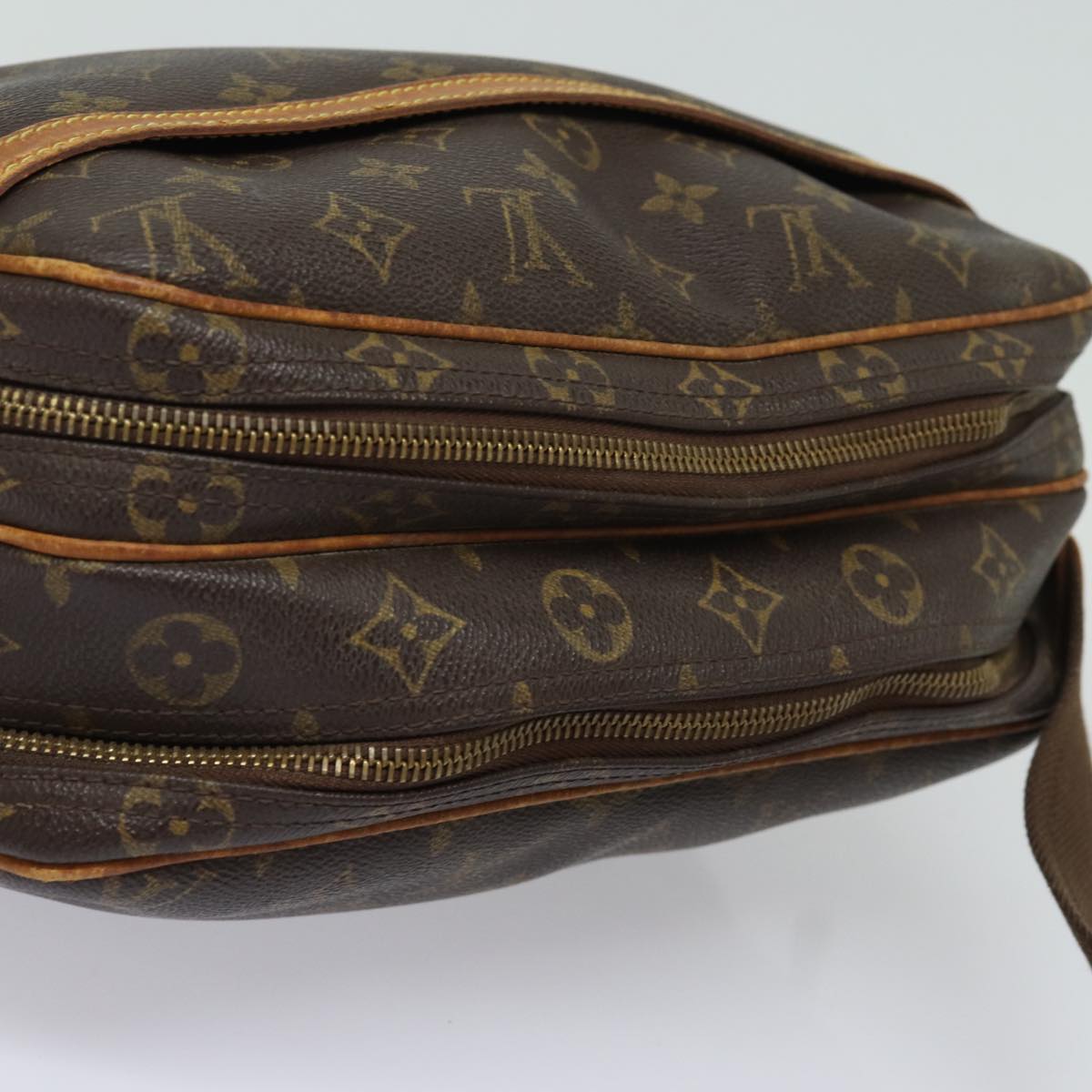 LOUIS VUITTON Monogram Reporter PM Shoulder Bag M45254 LV Auth 81804