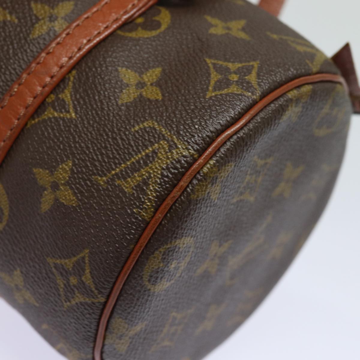 LOUIS VUITTON Monogram Papillon 26 old model Hand Bag Vintage M51366 Auth 81813