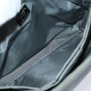 PRADA Handtasche Nylon Grau Auth 81833-10