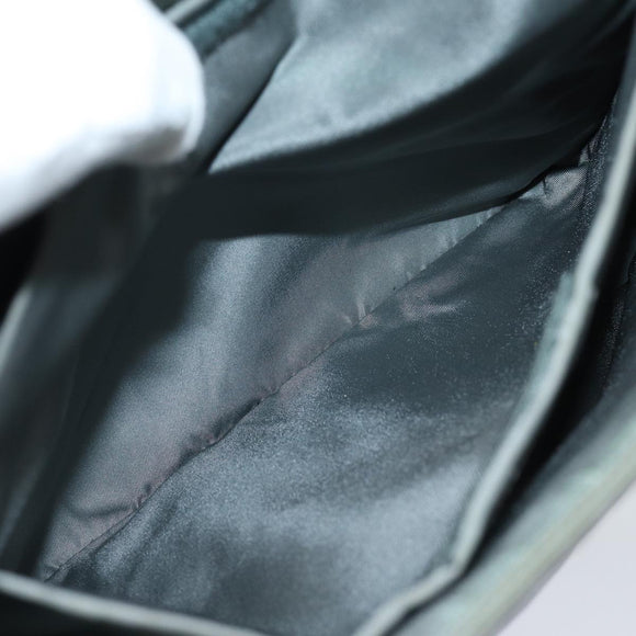 PRADA Hand Bag Nylon Gray Auth 81833
