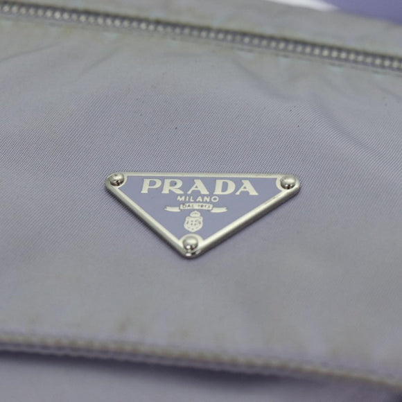 PRADA Shoulder Bag Nylon Purple Auth 81834