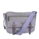 PRADA Shoulder Bag Nylon Purple Auth 81834-1