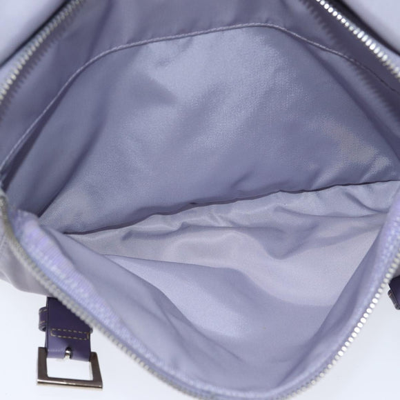 PRADA Shoulder Bag Nylon Purple Auth 81834