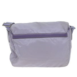 PRADA Shoulder Bag Nylon Purple Auth 81834 - 0