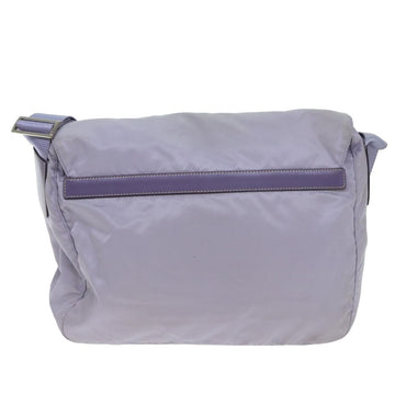 PRADA Shoulder Bag Nylon Purple Auth 81834 - 0