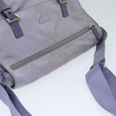 PRADA Shoulder Bag Nylon Purple Auth 81834-6