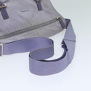PRADA Shoulder Bag Nylon Purple Auth 81834-7