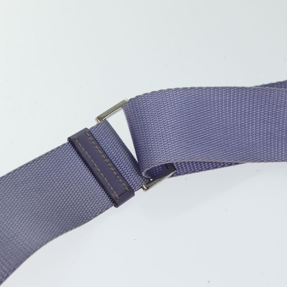 PRADA Shoulder Bag Nylon Purple Auth 81834