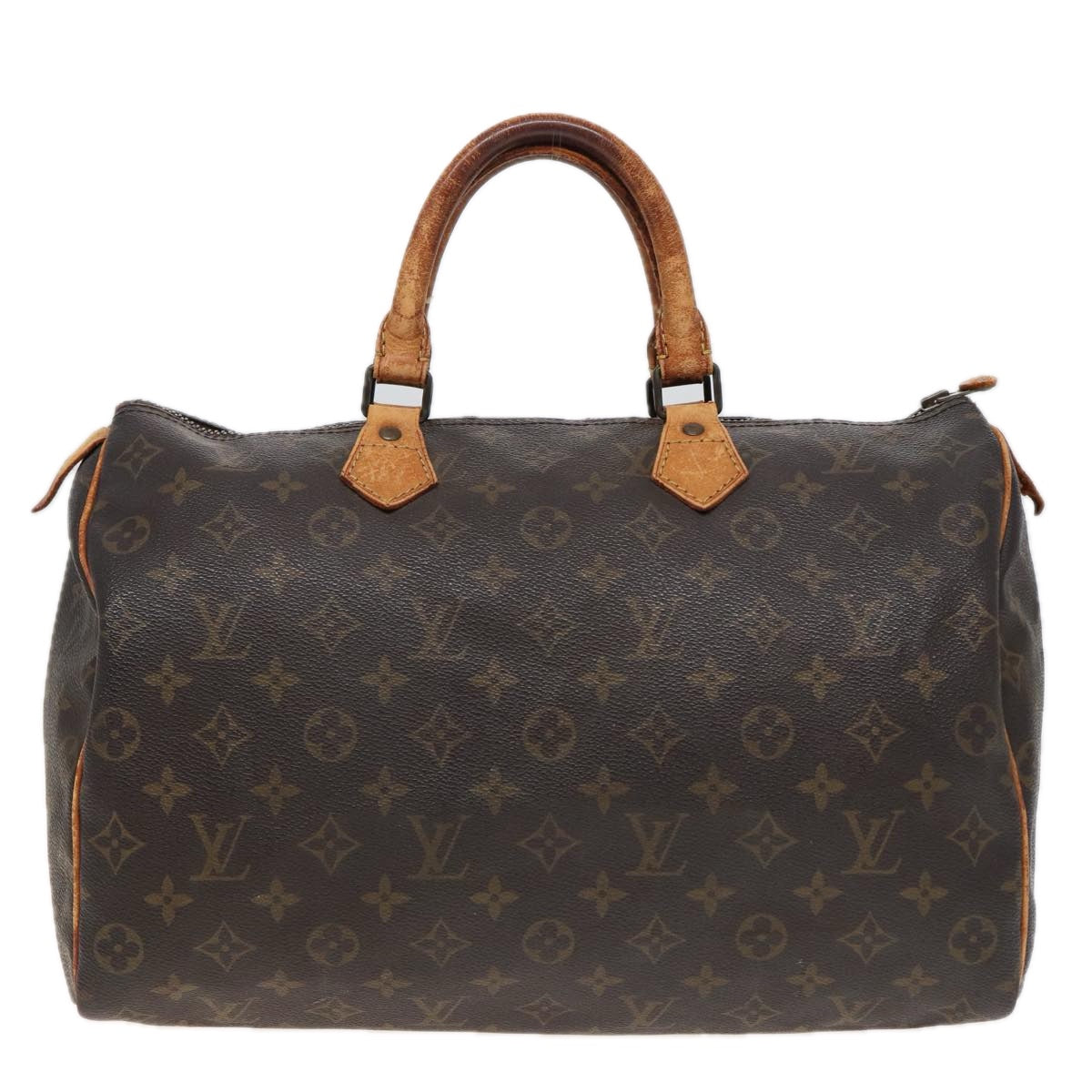 LOUIS VUITTON Monogram Speedy 35 Hand Bag M41524 LV Auth 81844 - 0