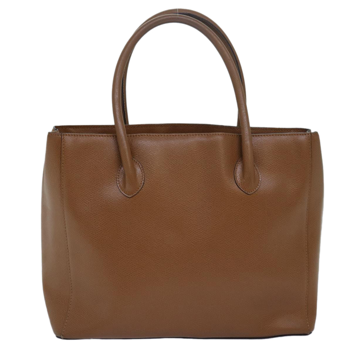 CELINE Hand Bag Leather Brown Auth 81859 - 0