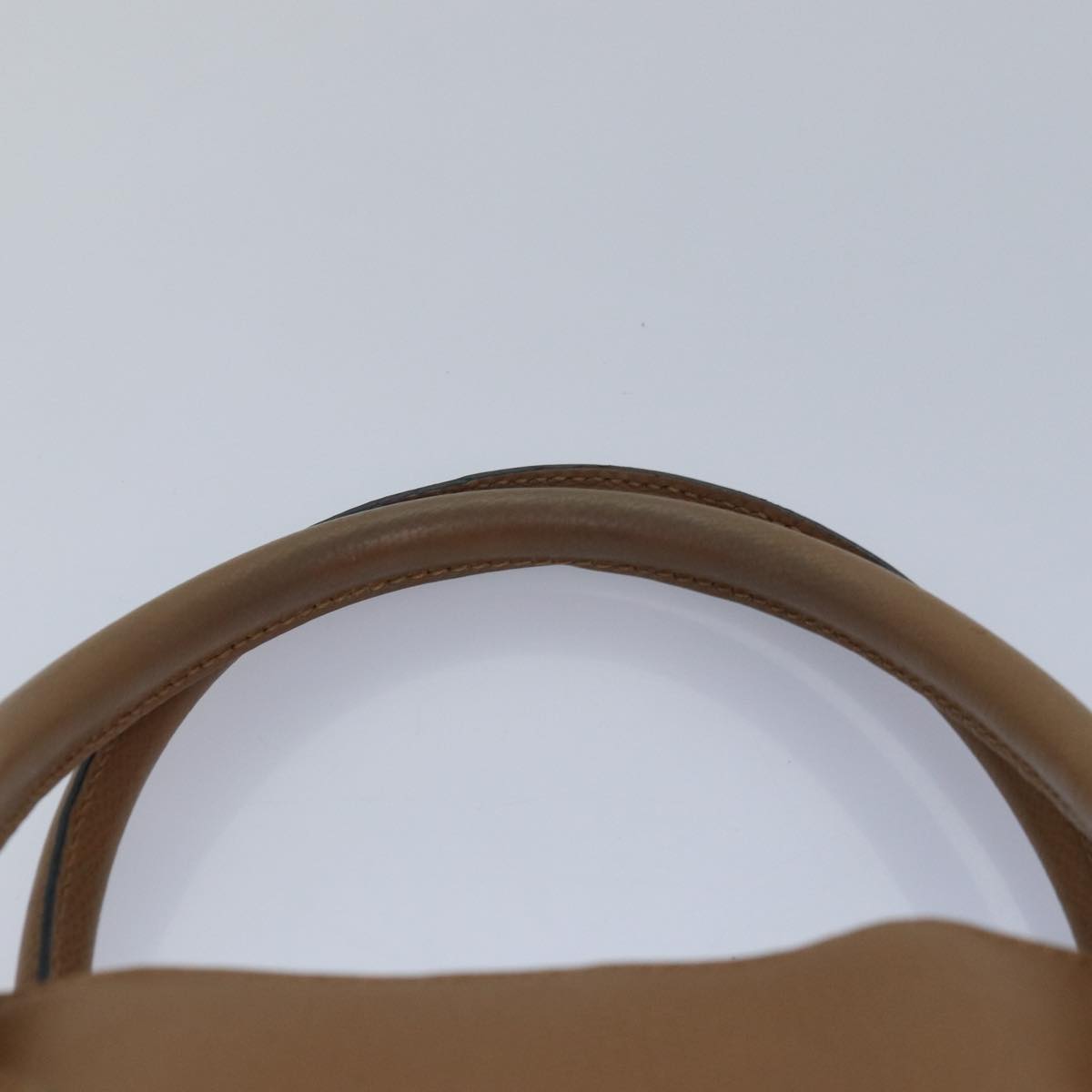 CELINE Hand Bag Leather Brown Auth 81859