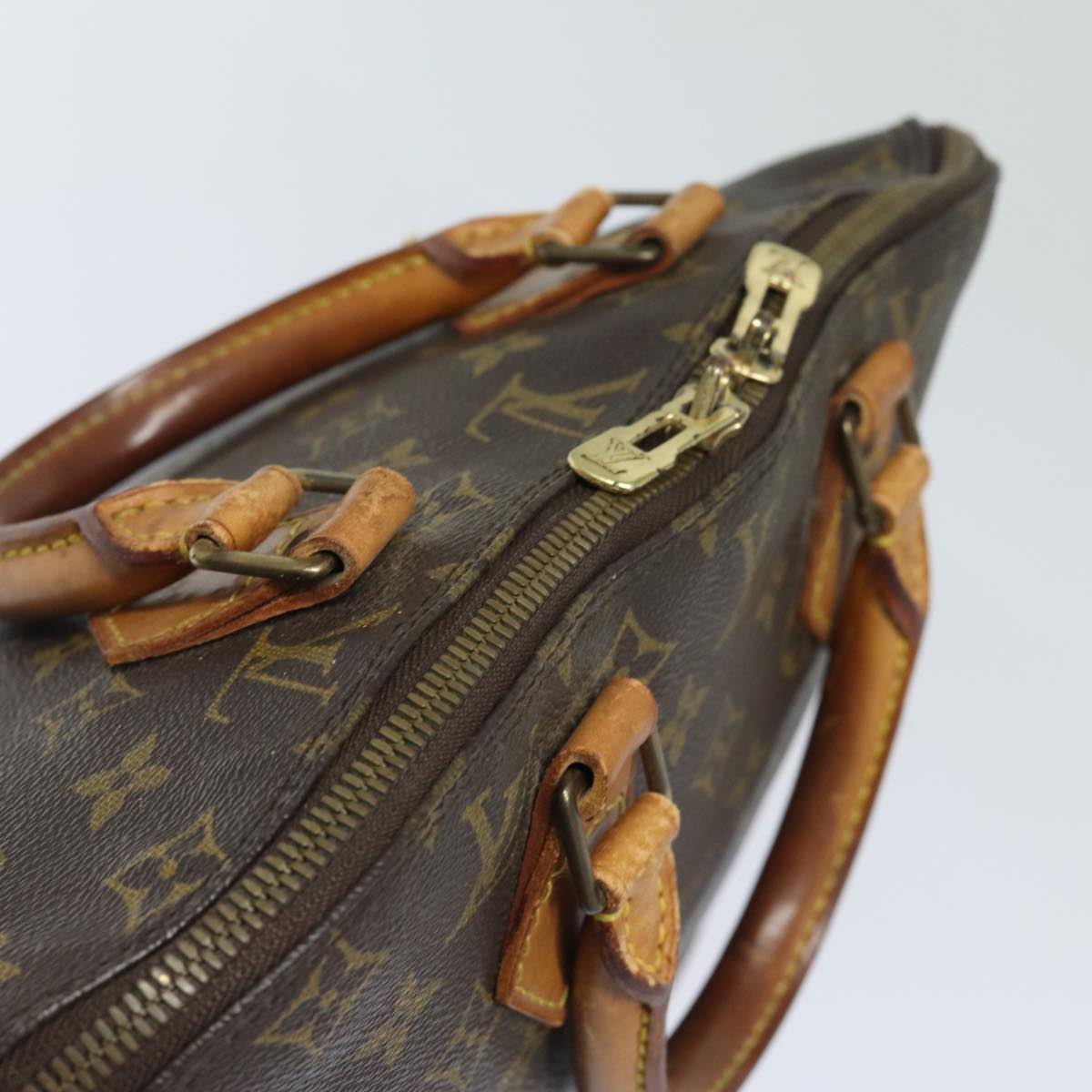 LOUIS VUITTON Monogram Alma Hand Bag M51130 LV Auth 81874