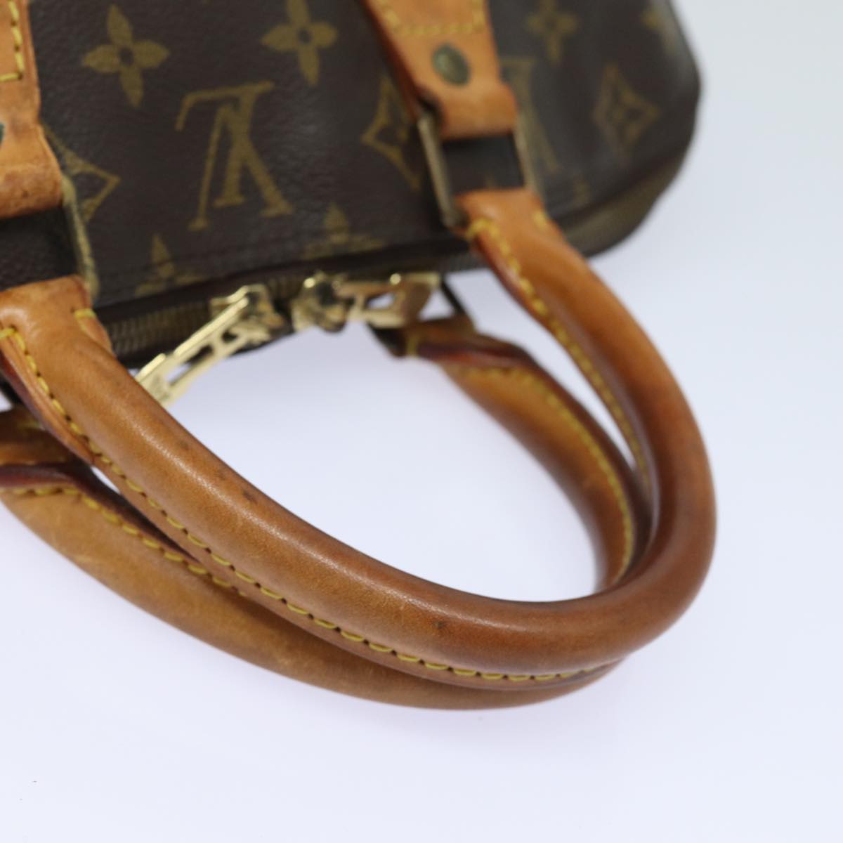 LOUIS VUITTON Monogram Alma Hand Bag M51130 LV Auth 81874