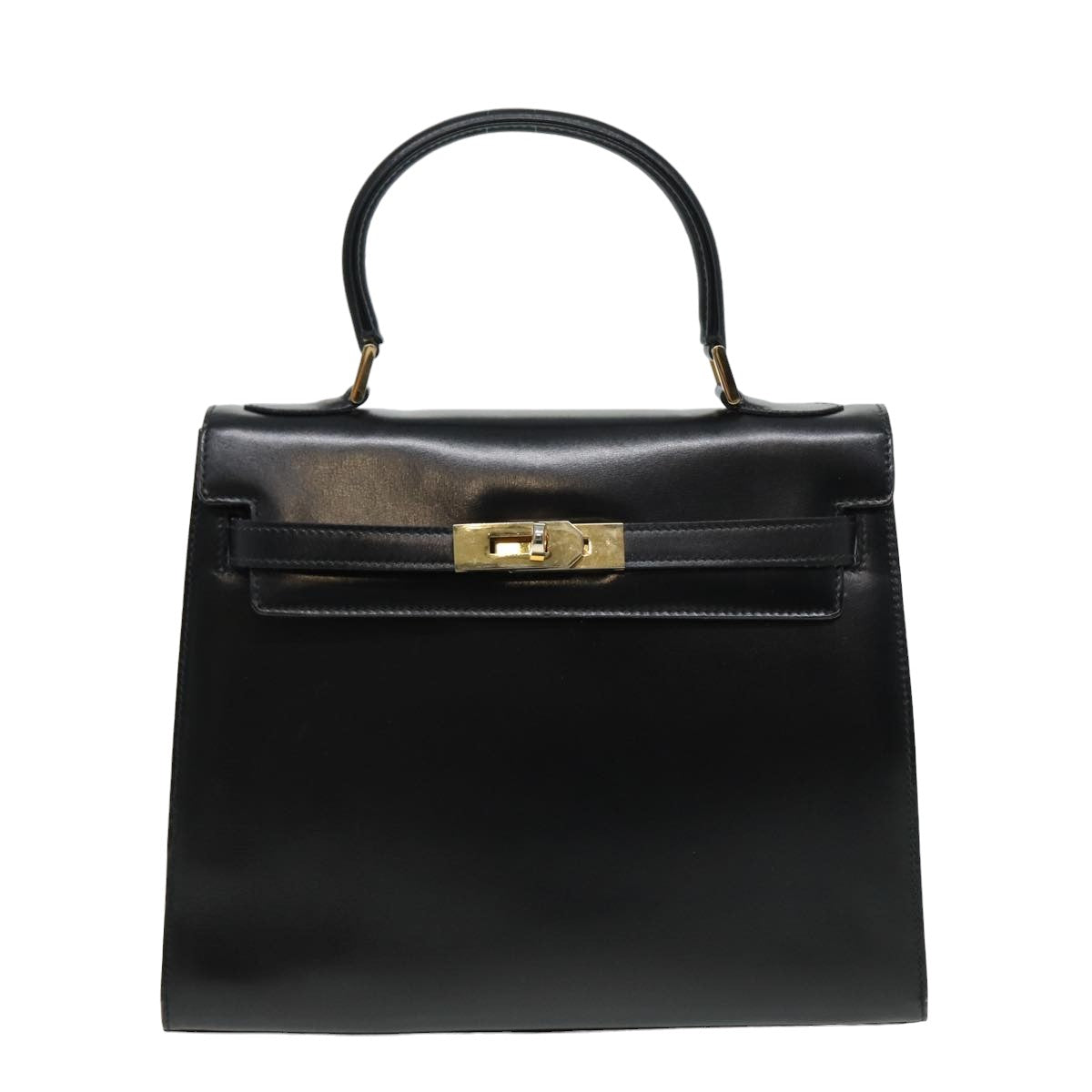 BALLY Hand Bag Leather Black Auth 81879 - 0